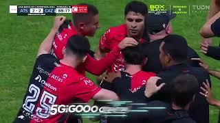 ¡Gol de Edgar Zaldívar y empata el partido! | Atlas FC 2 - 2 Cruz Azul | Jornada 16 | Apertura 2024