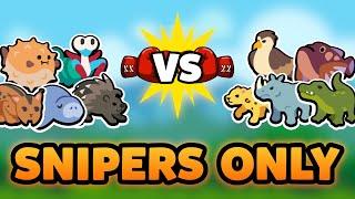 Super Auto Pets but we can only use SNIPERS