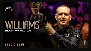 Williams Topples O'Sullivan in Legendary Performance! | Best of 2024 