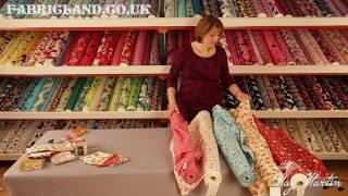 May Martin talks about Christmas Fabric with Fabric Land