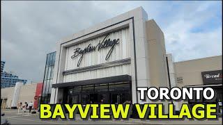 [4K]  Bayview Village Shopping Centre Mall Walking Tour | Toronto Ontario Canada