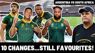 SPRINGBOK TEAM FOR ARGENTINA| SELECTION REACTION