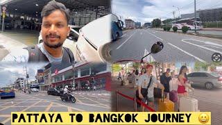 THAILAND: Pattaya is Really Cheap? | Pattaya To Bangkok Travel | Bus Journey | Travel Places, Hotels