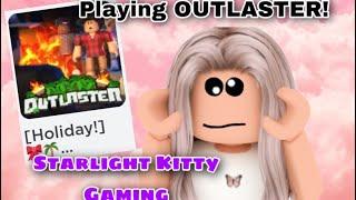 Playing OUTLASTER for the FIRST TIME! Starlight Kitty Gaming