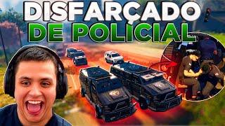 ME INFILTREI NA OPERAÇÃO DA POLÍCIA no GTA RP! (Modder Clips)