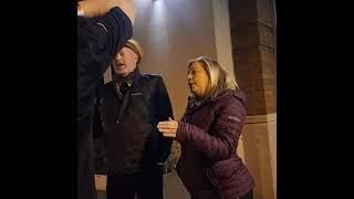 Burien City Councilmember Linda Akey confronts homeless