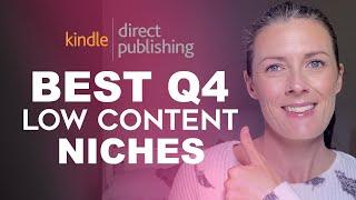 Best Q4 Low Content Niches - Amazon KDP Low Content Niche Research