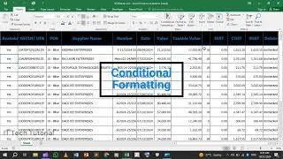 Conditional Formatting क्या है, और इसका उपयोग कैसे किया जाता है?