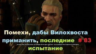 Прохождение The Witcher 3: Wild Hunt Помехи, дабы Вилохвоста приманить, последние испытание # 83