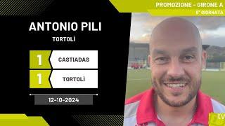 Antonio Pili centrocampista Tortolì 12-10-2024 - Diario Sportivo