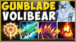 WTF! WHY IS NO ONE ABUSING THIS??? NEW GUNBLADE VOLIBEAR BUILD IS TRULY ABSURD! - League of Legends