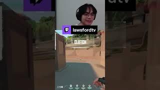 Legit - didn't notice I clutched! | lawsfordtv on #Twitch