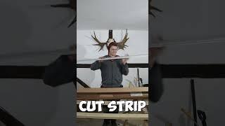 Woodworking tip: DO THIS before using a new guide rail! | #shorts