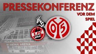 Die PK vor dem Spiel gegen Köln | #05ertv | #KOEM05 | Saison 2021/22