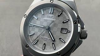 IWC Ingenieur Titanium Rhodium Dial IW3289-04 – The Ultimate Lightweight Sports Watch?