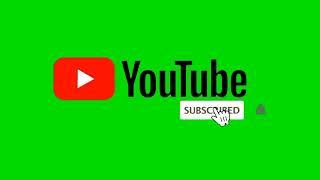 ` Green Screen Subscribe  Button free  No Copyright    By Anil Gite