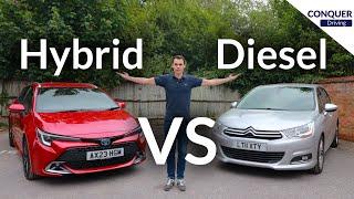 Diesel vs Hybrid Economy Test. Is the New Hybrid Worth it?