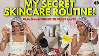 My Morning Skincare Routine Revealed! | Gua Sha Tips, Dermatologist-Approved Products & More!