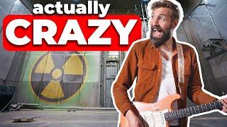 Playing Guitar In A Nuclear Power Plant (sounds BEAUTIFUL!)