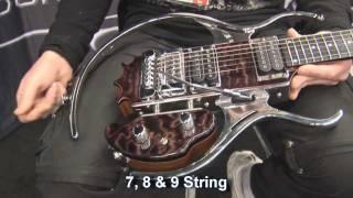 O'Donnell Custom Guitars from Australia with Kahler Tremolo Bridge