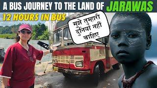 A Passage Through JARAWAS: India's Most Dangerous Tribe | Worst Bus Journey In Andaman