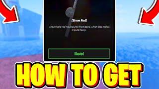 How To GET STONE ROD SHOWCASE In Fisch! Roblox