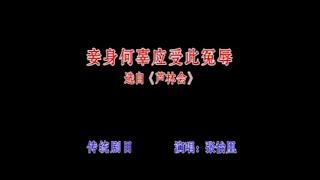 中國戲曲潮劇《妾身何辜应受此冤辱》演唱：张怡凰