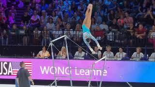 Leanne Wong  - 13,666 Uneven Bars - QUAL - World Championships 2023