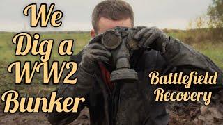 We dig a WW2 Bunker and find LOADS of relics! [Battlefield Recovery]