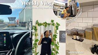 Weekly vlog: Adulting sana, productive week, Running errands & more!