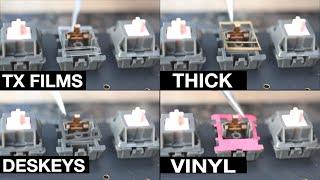 Switch Films Explained with Comparisons - Minimising MX Housing Wobble and Stem Wobble