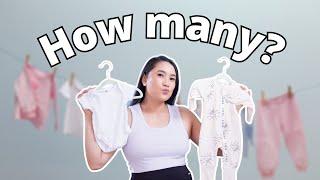 Baby clothes you REALLY need | Newborn Clothing 0-3 month