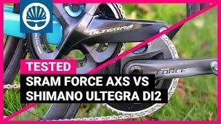 SRAM Force eTap AXS vs. Shimano Ultegra Di2 | Electronic Groupsets Head-to-Head