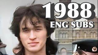 Victor Tsoi interview 1988 Novokuznetsk ENG subs