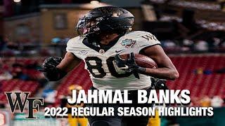 Jahmal Banks 2022 Regular Season Highlights | Wake Forest WR