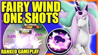 FAIRY WIND GALARIAN RAPIDASH Deals Unreal Burst Damage | Pokemon Unite