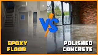 Epoxy Floor vs Polished Concrete | What’s the Difference?