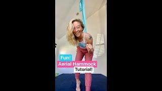 Beginner Aerial Hammock Tutorial! Superman!