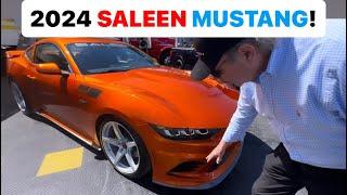 BETTER? SALEEN Debuts 800hp 2024 MUSTANG BLACK LABEL!