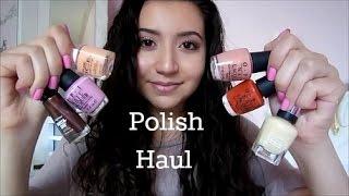 Collective NailPolish Haul! Essie,OPI, Sally Hansen,Pure Ice & More!