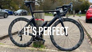 My Canyon Aeroad CF SLX is ready: full spec of this modern classic road bike. It's perfect!