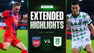 Heidenheim vs. Olimpija: Extended Highlights | UECL League Phase MD 1 | CBS Sports Golazo - Europe