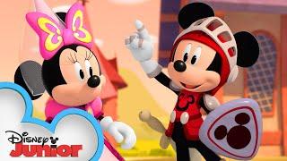 Mickey the Brave! | Mickey Mouse Funhouse | @disneyjr