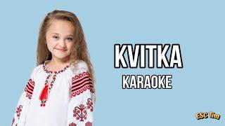 Anastasia Dymyd - Kvitka | Karaoke Version (Instrumental) 