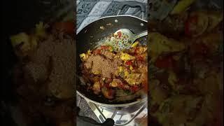 Street Style Chicken Fried Piece Biryani #shorts #video #viral  Na Vanta Mi Inta