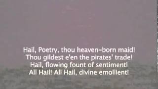 "Hail, Poetry!" animated at M.I.T.