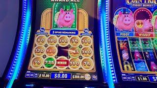 카지노슬롯, 카지노돼지와의전쟁. 돼지터트리려다 부부 속터진사건. 3탄. Graton Casino slot, 모여라 돼지슬롯. Let’s pop the piggies.