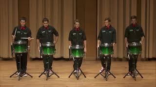 UNT Snare Drum Line: Bryce Gardner - Blue Sparkled Bungalow (2016)