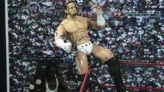 WWE Toys in Motion (WTM)  Edge vs CM Punk -- No Disqualification Title Match