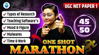 UGC NET Paper 1 One Shot Marathon | All Units Imp Topics | Paper 1 UGC NET 2025 | Aditi Mam